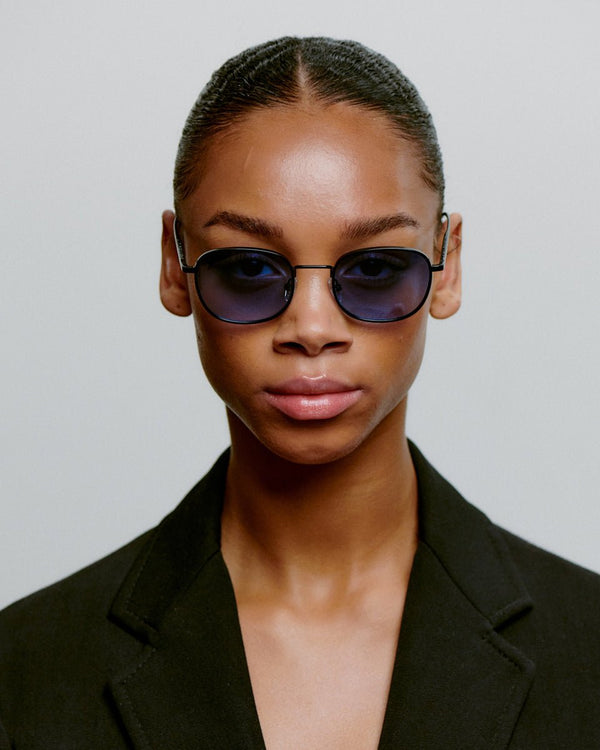 Hello / Matte Black & Blue Gradient Lens - Shade Files